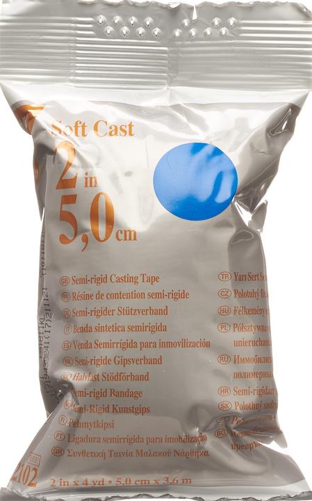 Actual product image 3M Scotchcast Softcast blue