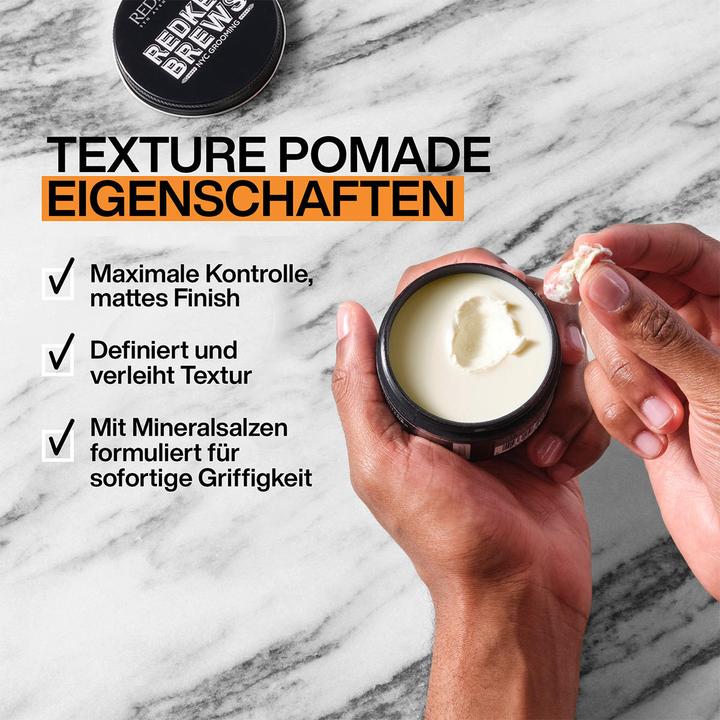 Actual product image Redken Brews Outplay Texture Pomade (Hair cream, 100 ml)