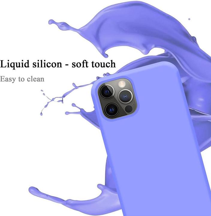 Actual product image Cadorabo TPU Liquid Silicone Case Cover (Apple iPhone 12, Realme 12 Pro+)