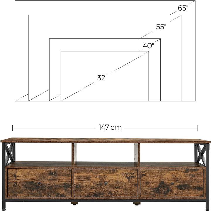 Image du produit Vasagle Havanna (145 x 40 x 50 cm)