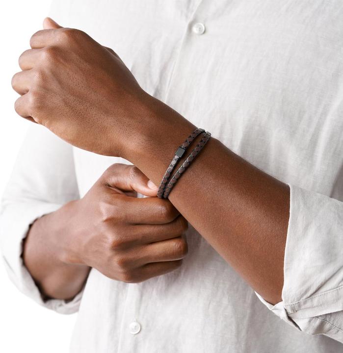 Produktbild Skagen Hulsten Armband (18.50 cm, Edelstahl, Leder)