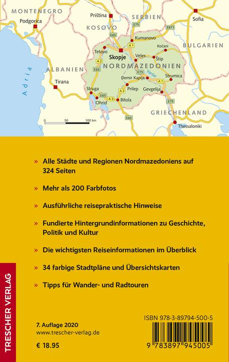 Produktbild Reiseführer Nordmazedonien (Deutsch, Philine von Oppeln, 2019)
