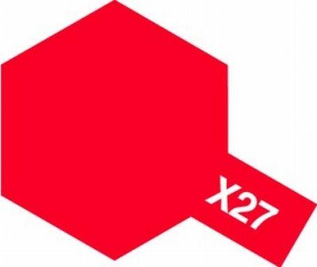 Immagine prodotto Tamiya Vernice acrilica X-27 rosso chiaro lucido