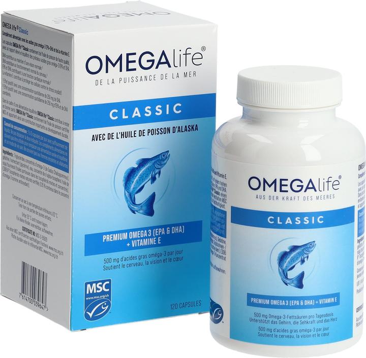 Omega-Life Classic (120 Stück, Kapseln, 235 g)
