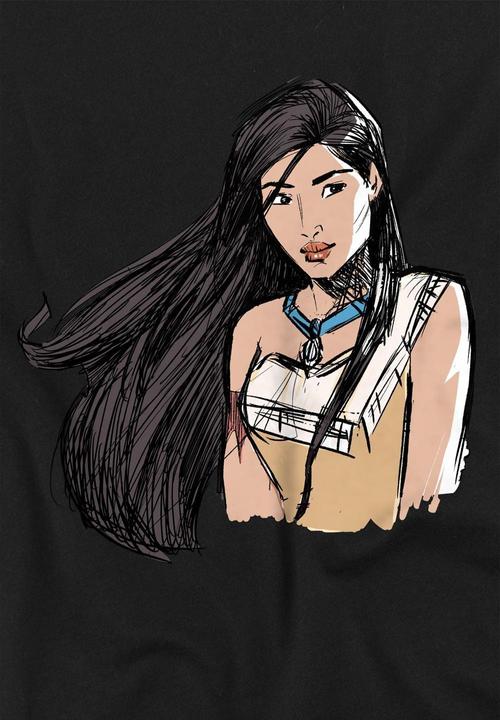 Actual product image Disney Childrens/Kids Sketch T-Shirt (128)