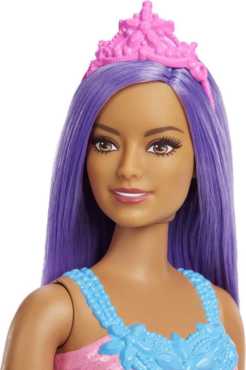Produktbild Barbie Dreamtopia Prinzessinnen-Puppe (kurvig, brünettes Haar), ab 3 Jahren