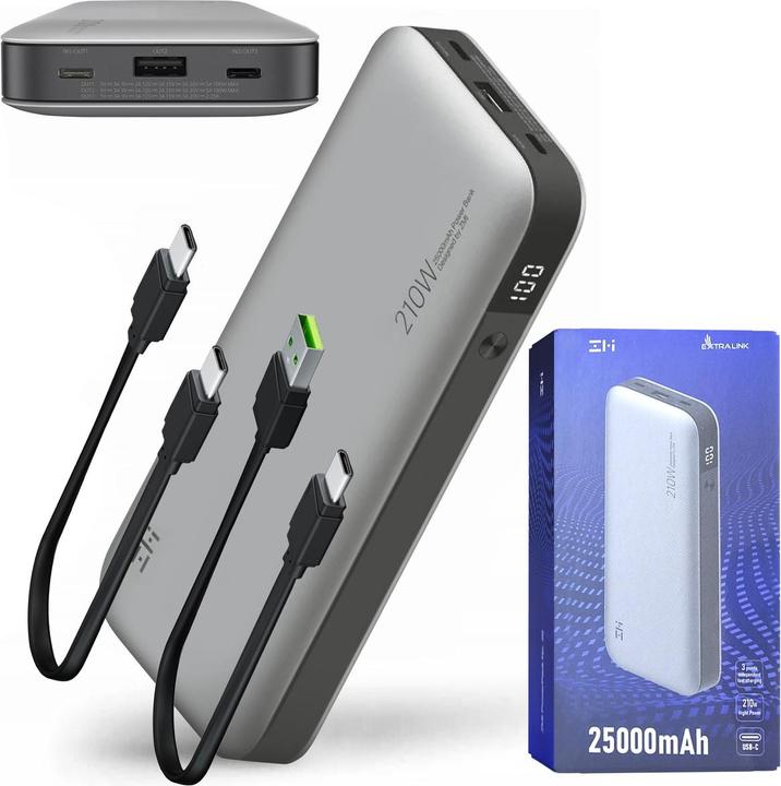 Image du produit ZMI Powerpack 25000 mAh, banque d'alimentation de 210 W (QB826G) (25000 mAh, 100 W, 92.50 Wh)