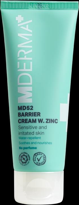 Actual product image MDerma DermaKnowlogy MD52 Barrier Cream w. Zinc 75 ml Body Cream (75 ml, Day cream)