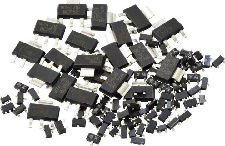 Image du produit Kemo Transistor Set SMD Transistors env. 100 pièces(S108)