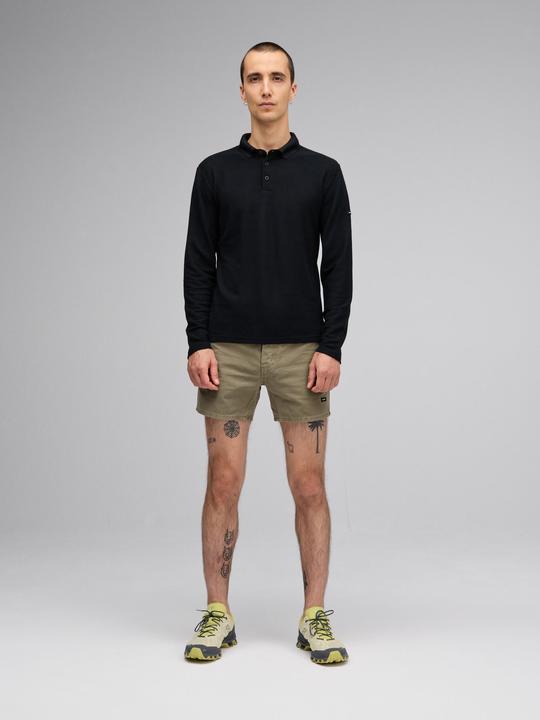 Actual product image Mover Plastic Free Sportswear Long Sleeve Merino Polo (L)