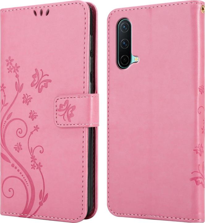 Produktbild Cadorabo Flower Book Hülle (OnePlus Nord CE 5G)