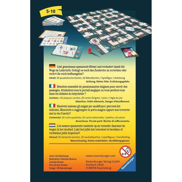Produktbild Ravensburger Escape the Labyrinth (Deutsch, Französisch, Italienisch)