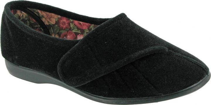 Actual product image GBS Audrey women's slipper with velcro fastening (43)