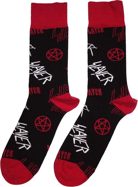 Actual product image Slayer Unisex Adult Logo Socks (40.5 - 45.5)