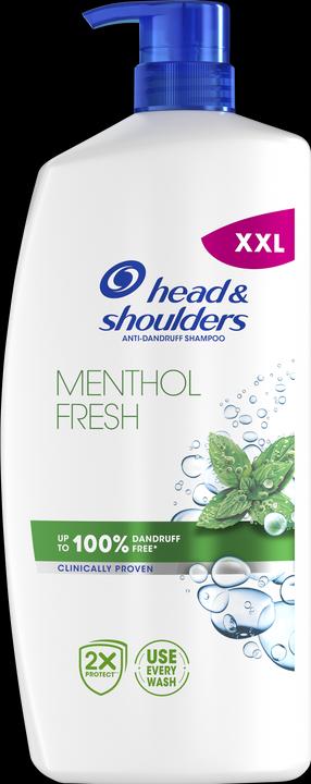 Actual product image Head & Shoulders Menthol Fresh Shampoo 800 ml - Anti-dandruff (800 ml, Liquid shampoo)