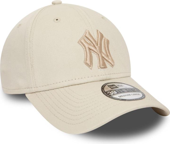 New Era 39Thirty Stretch Cap OUTLINE NY Yankees stone - L/XL (L)
