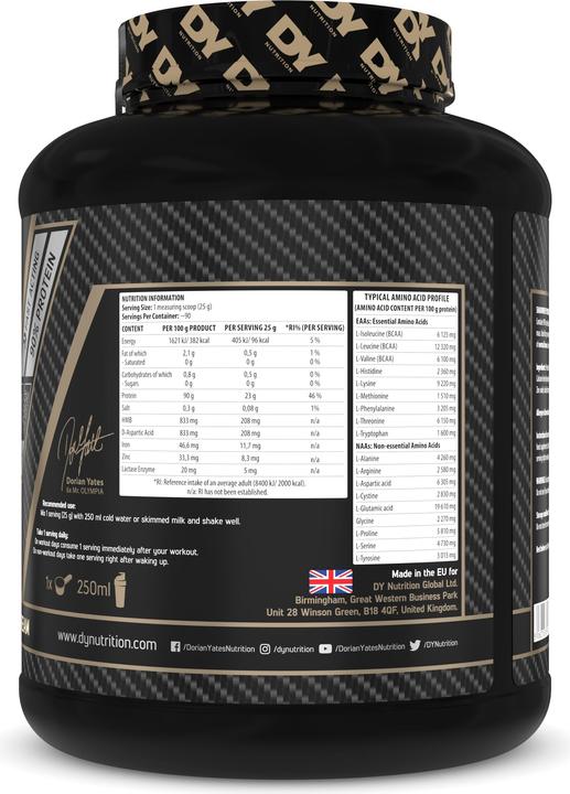 Actual product image DY Nutrition Shadowhey Hydrolysate (Cookies & Cream, 1 pcs., 2270 g)