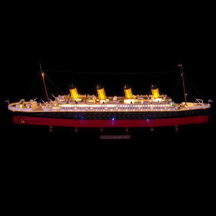 Actual product image Light my bricks LED light set for LEGO Titanic