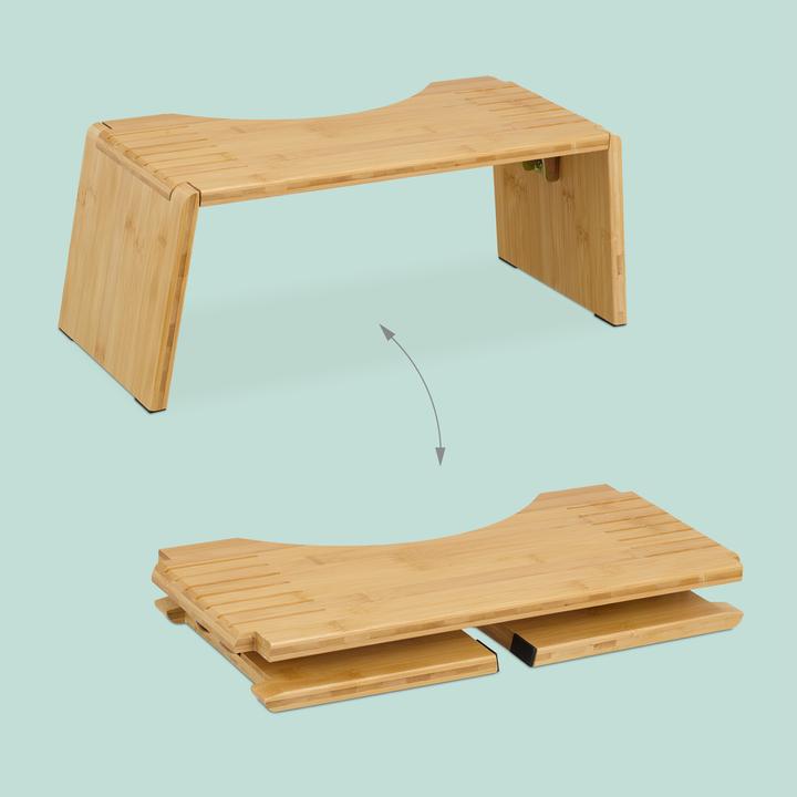 Actual product image Relaxdays Toilettenhocker