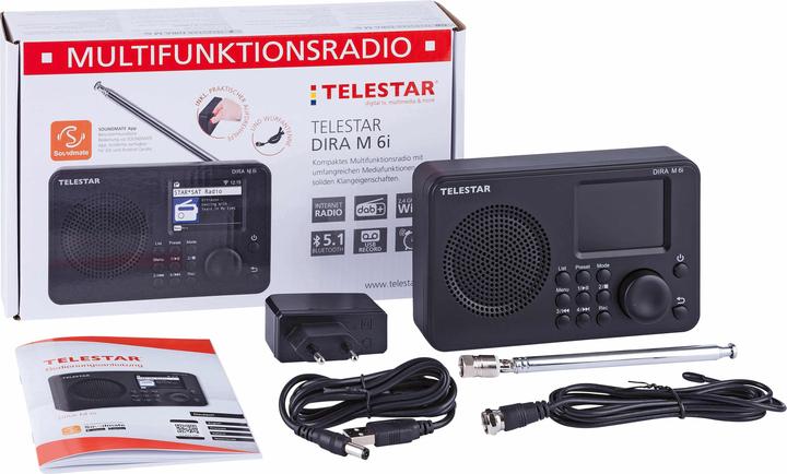 Produktbild Telestar DIRA M 6i (DAB+, Internetradio, UKW, WLAN, Bluetooth)
