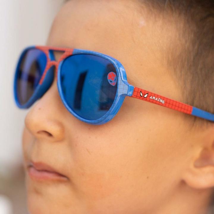 Actual product image Spiderman Children's sunglasses blue red