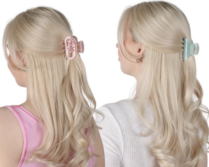 Actual product image Trisa Fashion Set Haarklammern mit Strass Crème 2 Stk. (2 pcs.)