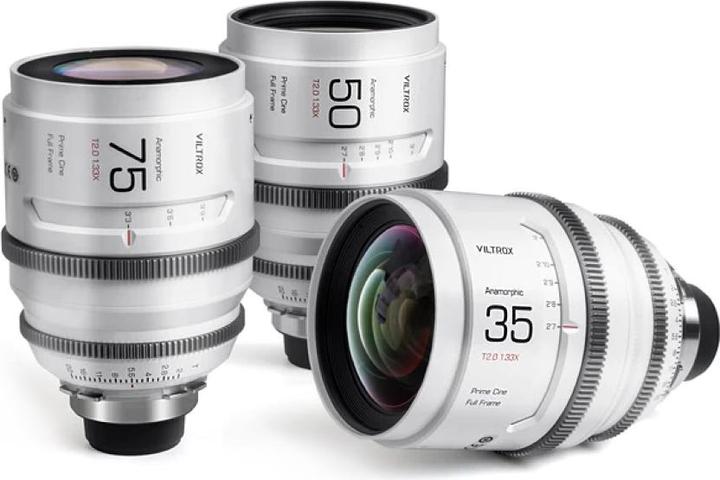 Viltrox Anamorphic Lens SET 35/50/75mm T2.0 1.33X PL-Mount (L-Mount, Vollformat)