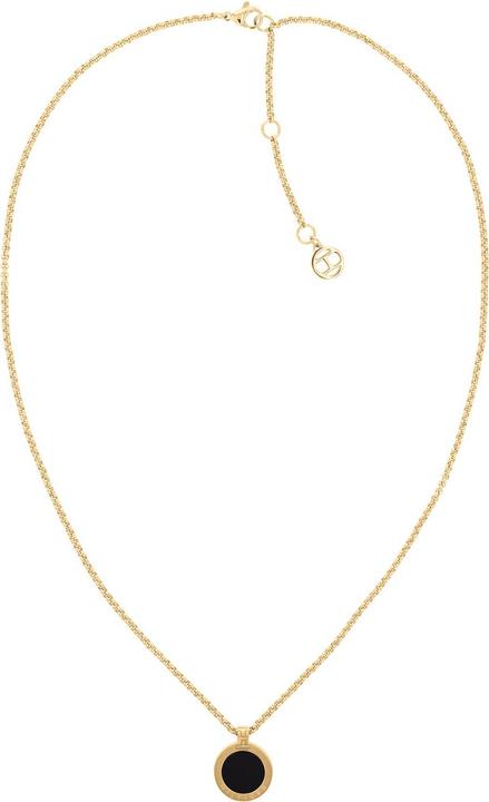 Tommy Hilfiger Iconic Circle Necklace (Stainless steel, 45 - 50 cm)