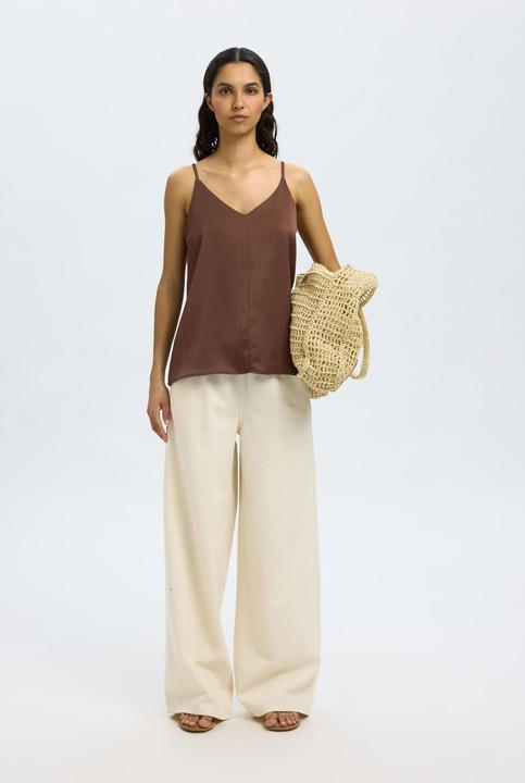 Immagine prodotto Selected Femme Satin Spaghettiträger-Top (36)