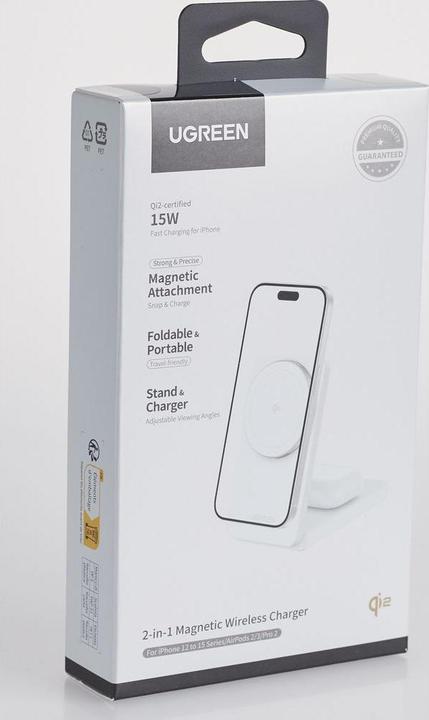 Produktbild Ugreen 2-in-1 Wireless Charger (15 W)