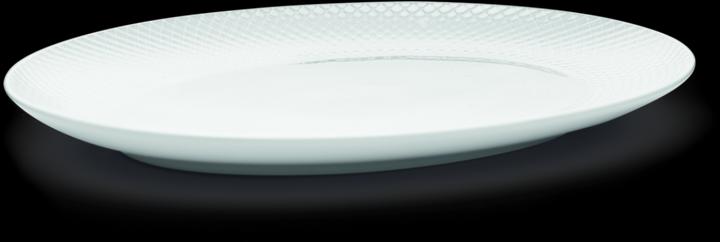 Produktbild Lyngby Rhombe Serving Tray 35 x 26,5 cm​ - White (201205) (1 x, 21 cm)