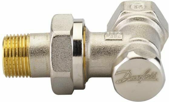Produktbild Danfoss RLV-S 3/8" DN10 Angle