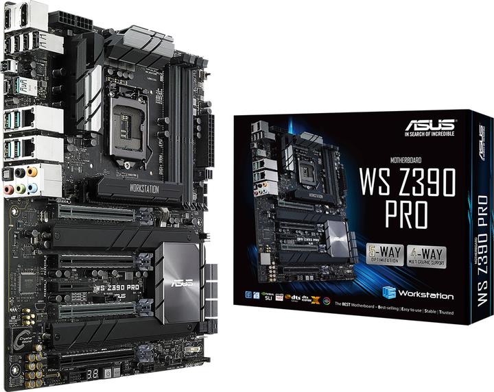 Produktbild ASUS WS Z390 Pro (LGA 1151, Intel Z390, ATX)