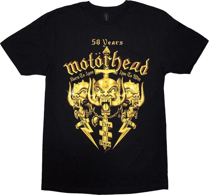 Motorhead 50 Years Swords & Warpig TShirt