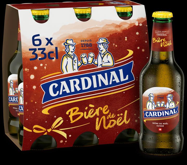Image du produit Cardinal Bière de Noël Märzen Bière (6 x 33 cl)