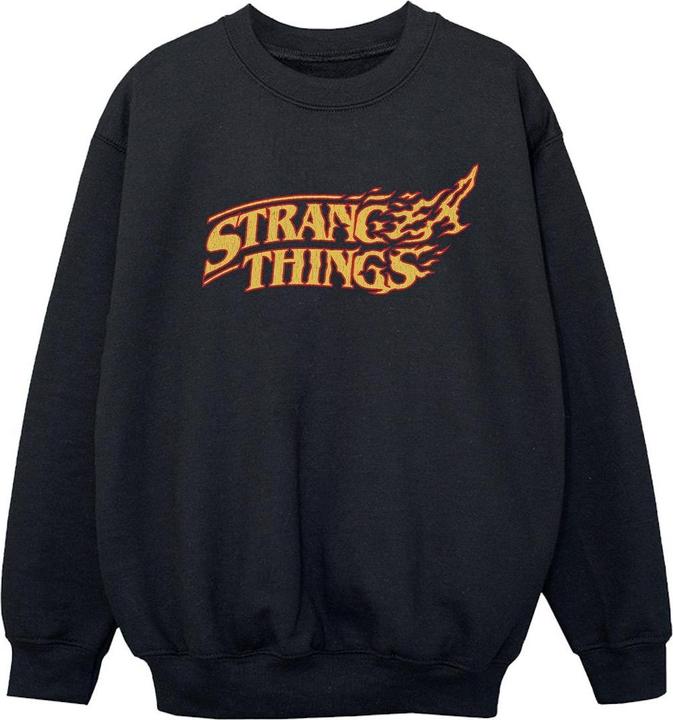Netflix Stranger Things Logo Breaking Sweatshirt Mädchen