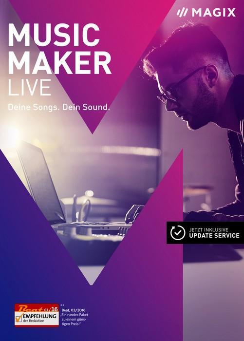 Actual product image Magix Music Maker Live (1 User)
