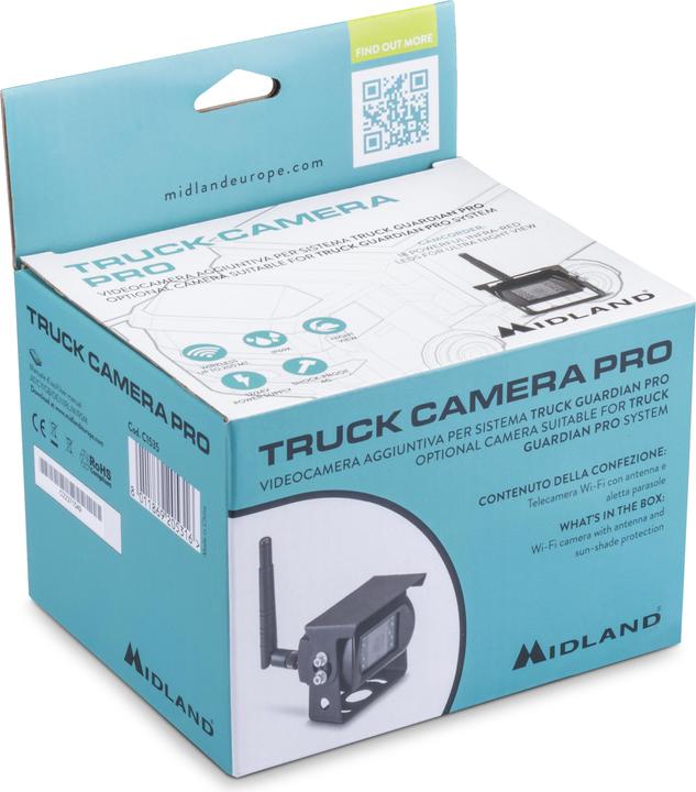Image du produit Midland Caméra sans fil Truck Guardian Pro pour les camions