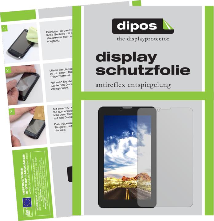 Produktbild Dipos Displayschutzfolie Antireflex (2 Stück, T71)