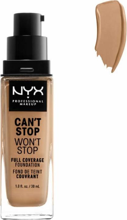 Actual product image NYX Professional Make-Up Can't Stop Won't Stop - Full Coverage Foundation Natural Buff (Natural Buff)