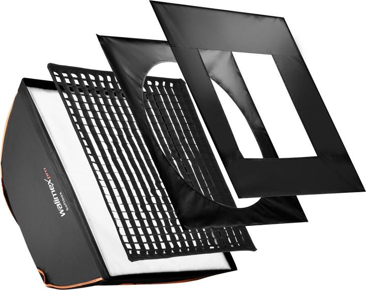 Image du produit Walimex Boîte à lumière PLUS Orange Line 90x90 (Boîte à lumière)