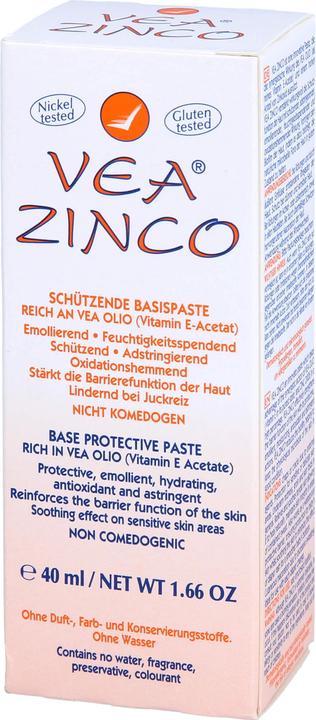 Immagine prodotto VEA Pasta protettiva con pasta di ossido di zinco (Crema corpo, 40 ml)