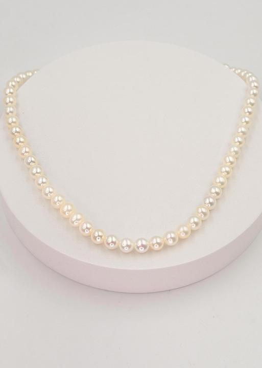 Immagine prodotto Muau Collana in argento 925 perla d'acqua dolce 6-6.5mm (925 Argento)
