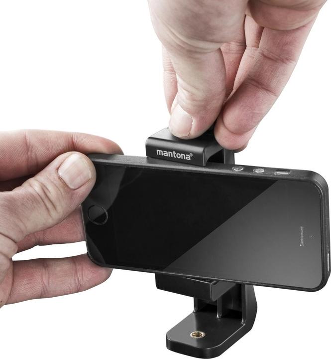 Produktbild mantona Smartphone Halter Rotate Clip 100