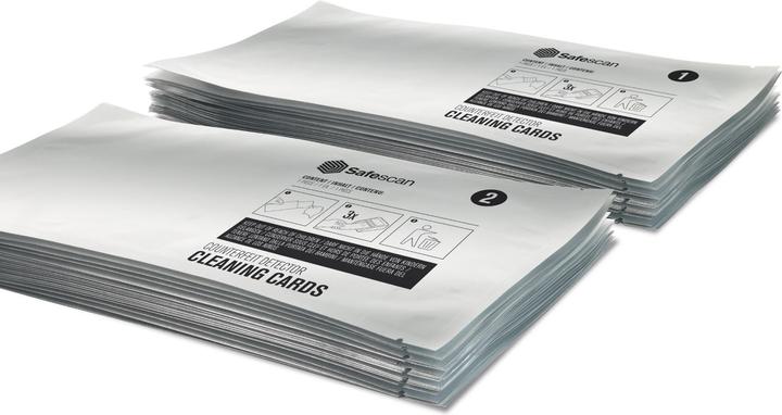 Actual product image Safescan Reinigungskarten für Geldscheinprüfer (Bill validator)