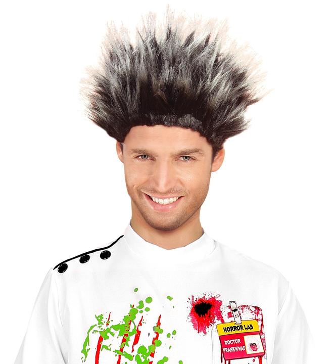 Actual product image Widmann Max grey wig