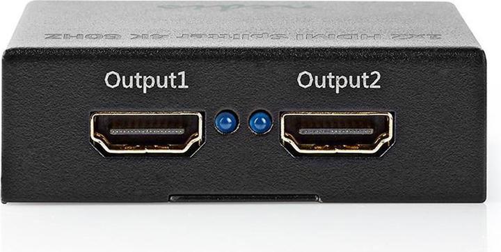 Immagine prodotto Nedis VSPL3472AT. Tipo di porta video: HDMI, Uscita utente: 2x HDMI. Colore del prodotto: Nero, Materiale