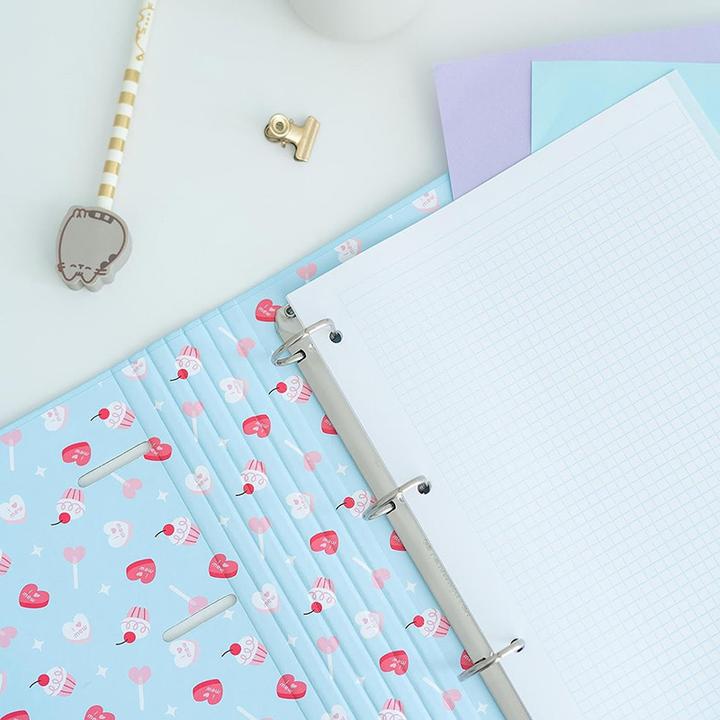Immagine prodotto Pusheen - Cartella della collezione Purrfect Love (4 anelli) (A4, 1 Pezzo/i)