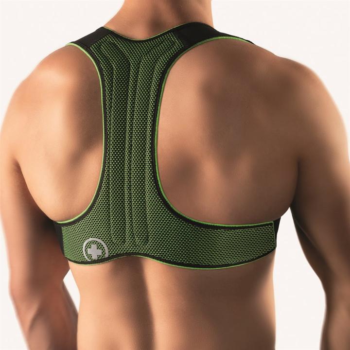 Bort Medical Geradehalter Sport schwarz/grün (2)
