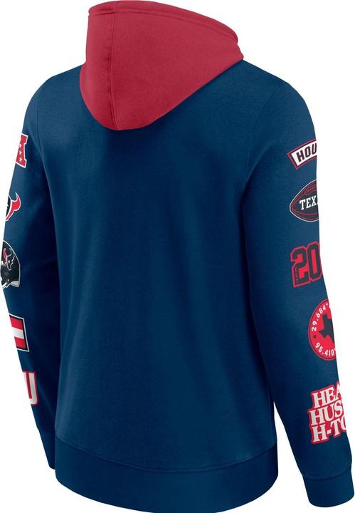 Immagine prodotto Fanatics Felpa con cappuccio Houston Texans NFL Sleeve Prints - XL (XL)